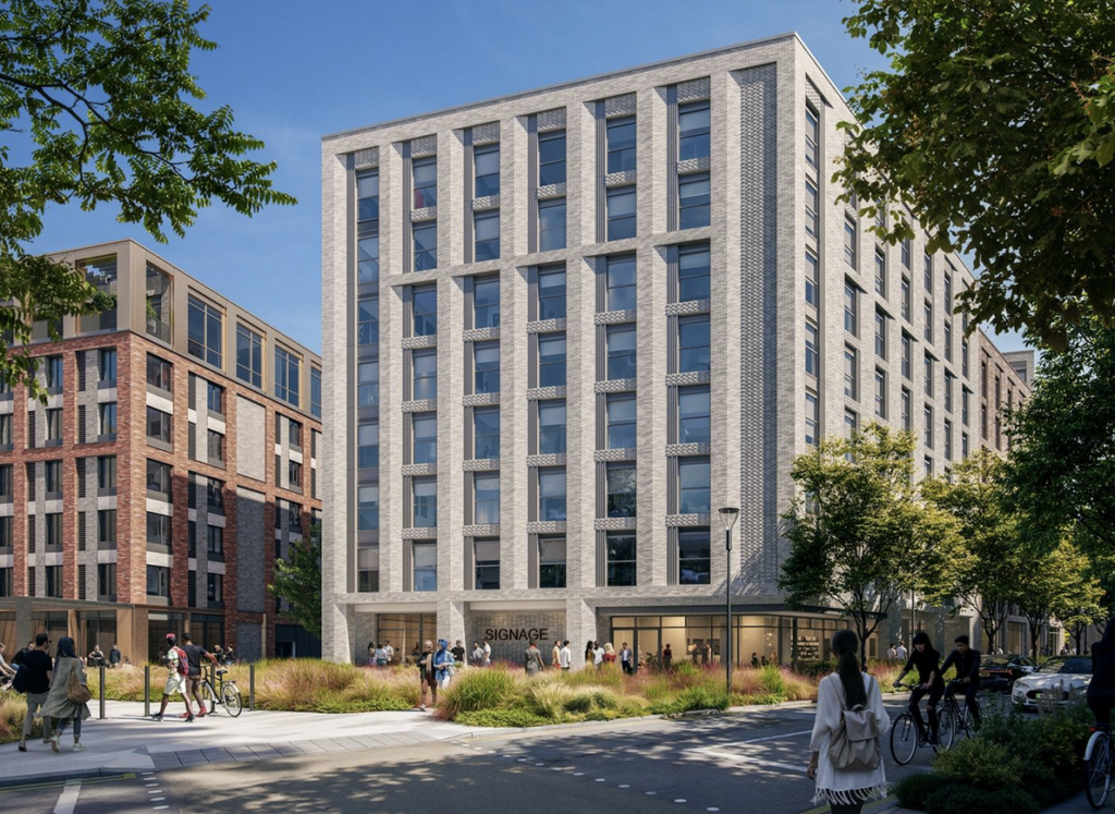 Plans submitted for second Island Quarter PBSA scheme