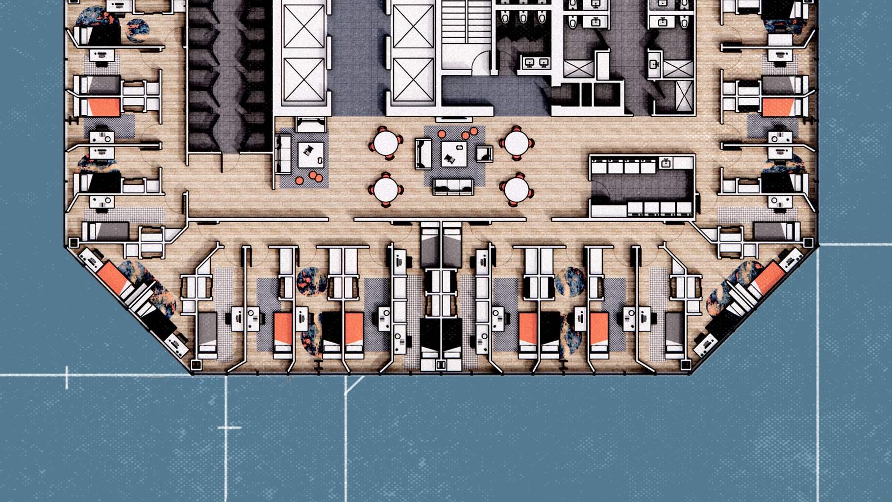 Coliving office conversions